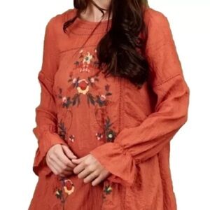 Altar’d State Chantal Boho Embroidery Dress NWOT Size XS